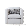 Wohnzimmer-Sofa Modernes Stoff-Schnittsofa-Sets Sessel-Sofas